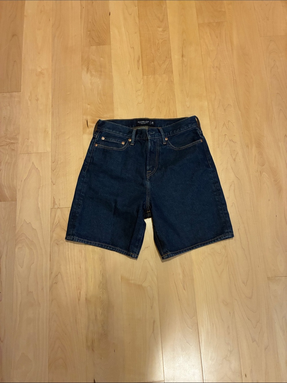 Dark Indigo Denim Shorts